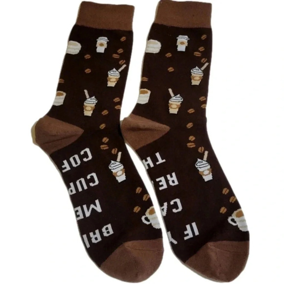 🧦HP🧦 NWOT Women's Coffee Socks - Picture 2 of 4